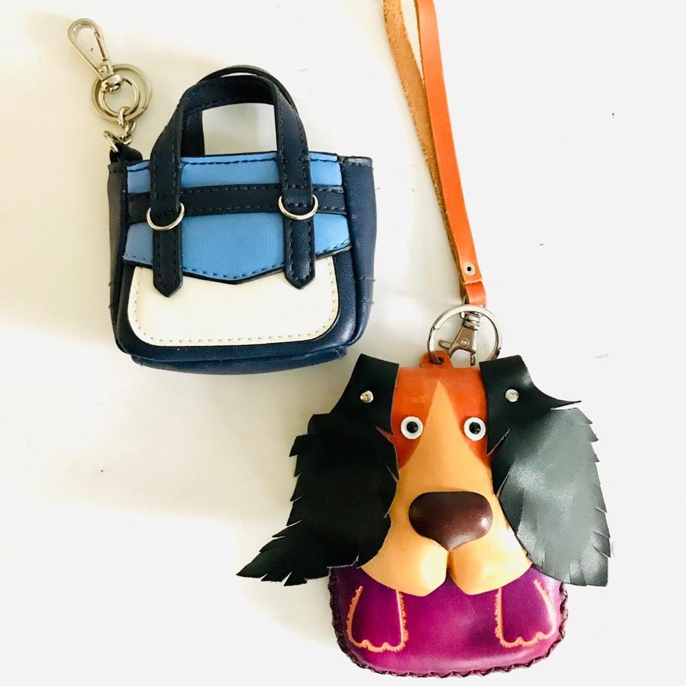 NWOT set 2 bag & key chain